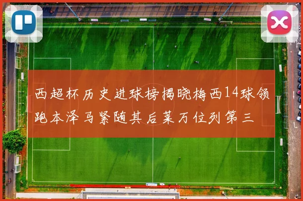 西超杯历史进球榜揭晓梅西14球领跑本泽马紧随其后莱万位列第三